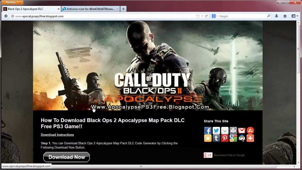 call of duty ps3 free